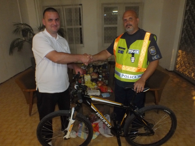 Kerékpár visszaadás a sértett részére