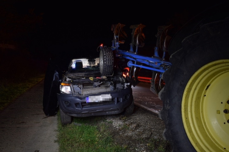 Baleset Kondoros külterületén, 2017. október 30-án.