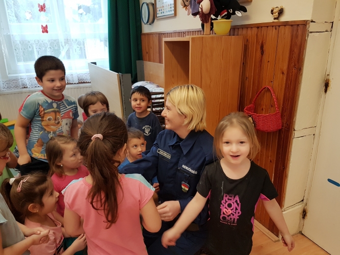 baleset-megelőzés Ajkán