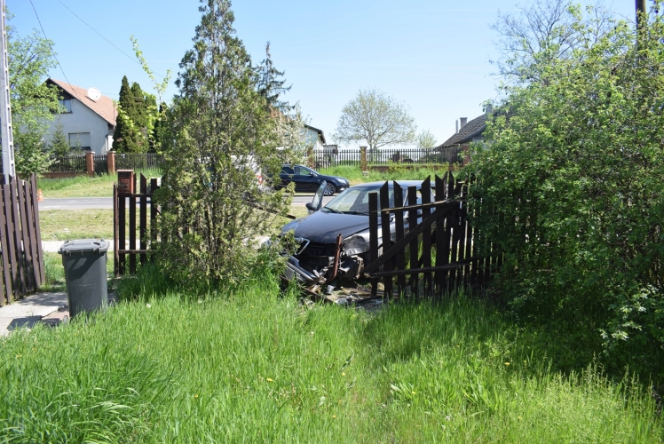 baleset Békésen, a Táncsics utcán 20180421