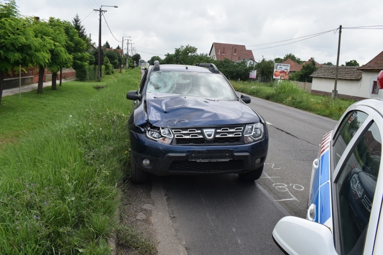 baleset Békésszentandrás 20190624