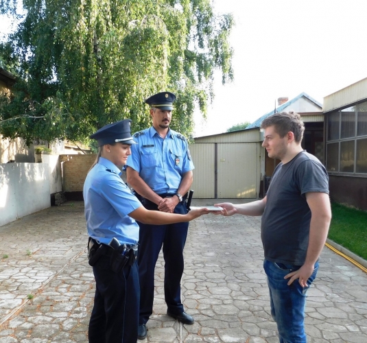 visszaadták a sértettnek