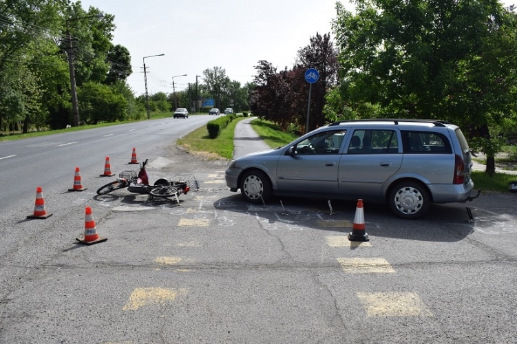 baleset Gyomaendrőd 20200515