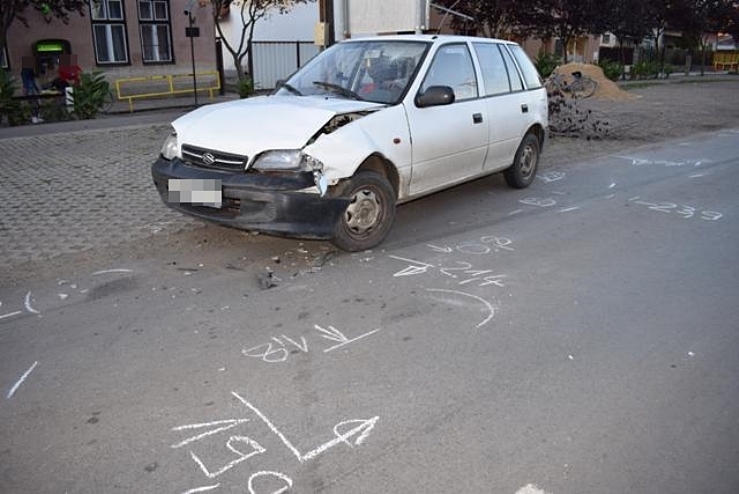 Baleset Kunágotán 2017. 10. 09-én