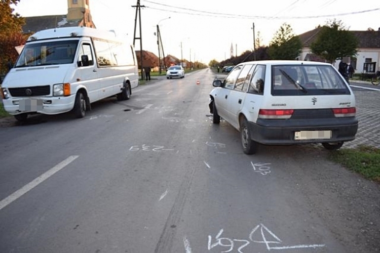 Baleset Kunágotán 2017. 10. 09-én