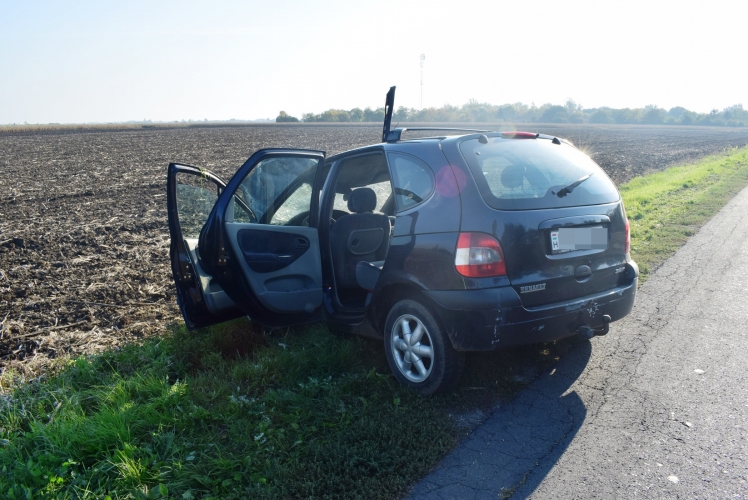 Baleset Mezőberény külterületén 2017. október 3-án.