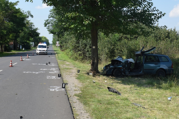 baleset Tótkomlós 20200809