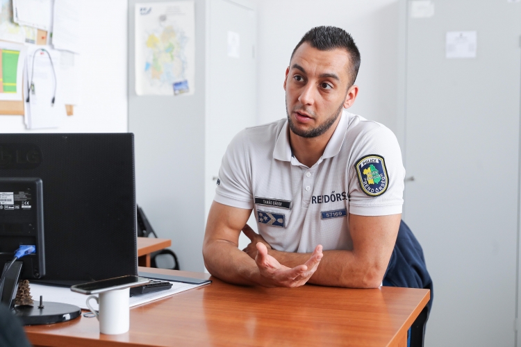 Tamás Gábor főtörzsőrmester