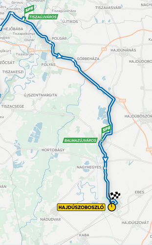 Tour de Hongrie Hajdú-Bihar megyei szakasza