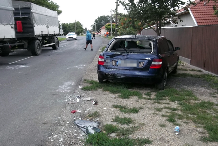 baleset 20180718 Gyomaendrőd