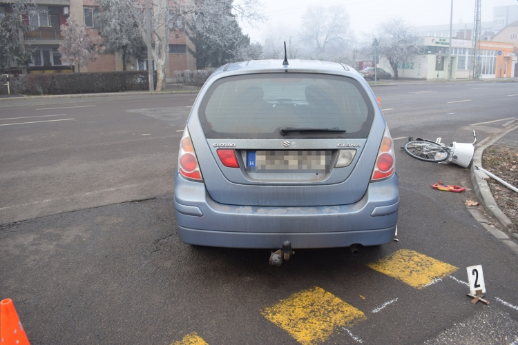 baleset Békéscsaba Orosházi út 20200115