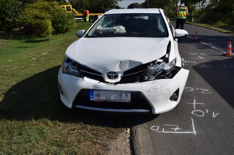 baleset Kardos külterületén 2017. szeptember 18-án