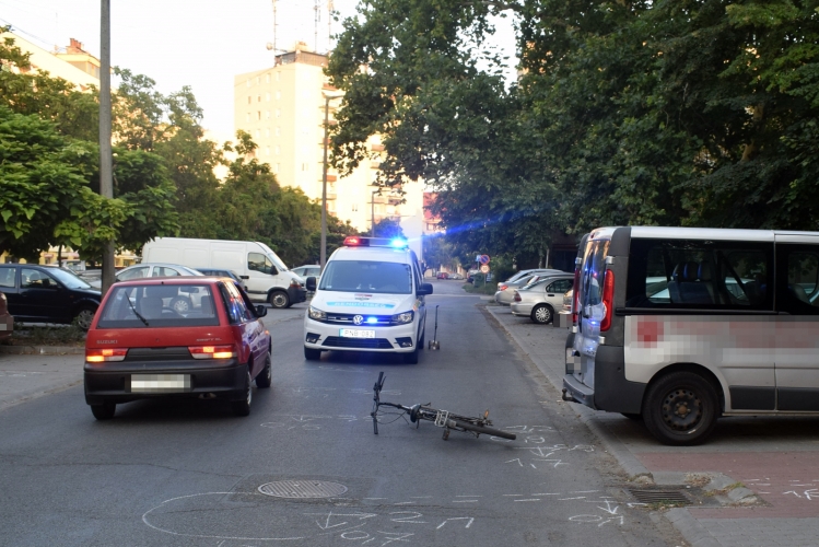 baleset Orosházán, 2018. augusztus 8-án