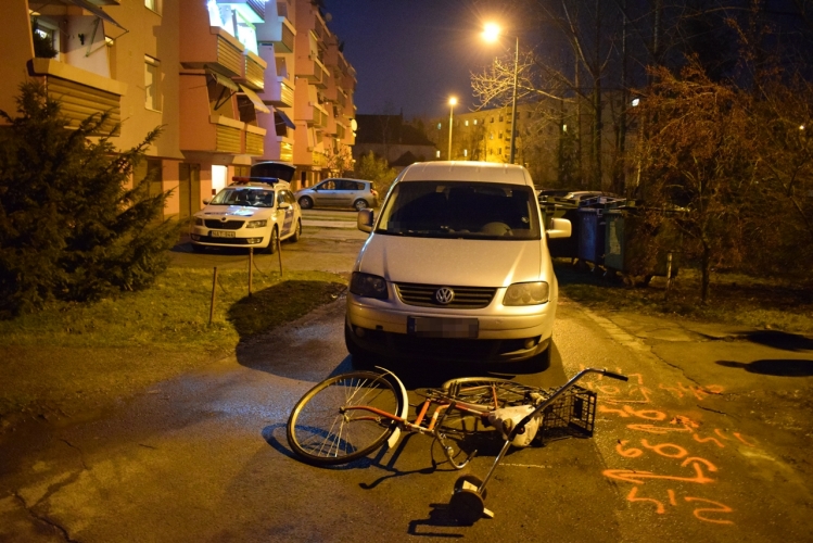 Baleset Tótkomlóson, 2017. december 17-én.