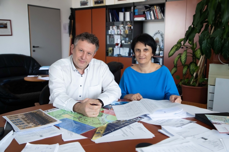 Domornyai János alezredes és Kissné Széplaki Szilvia