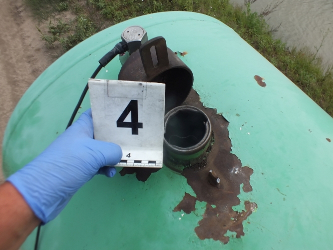 gázolajlopás Mezőkovácsházi Rk. 20180814